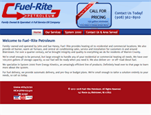 Tablet Screenshot of fuelritepetroleum.com